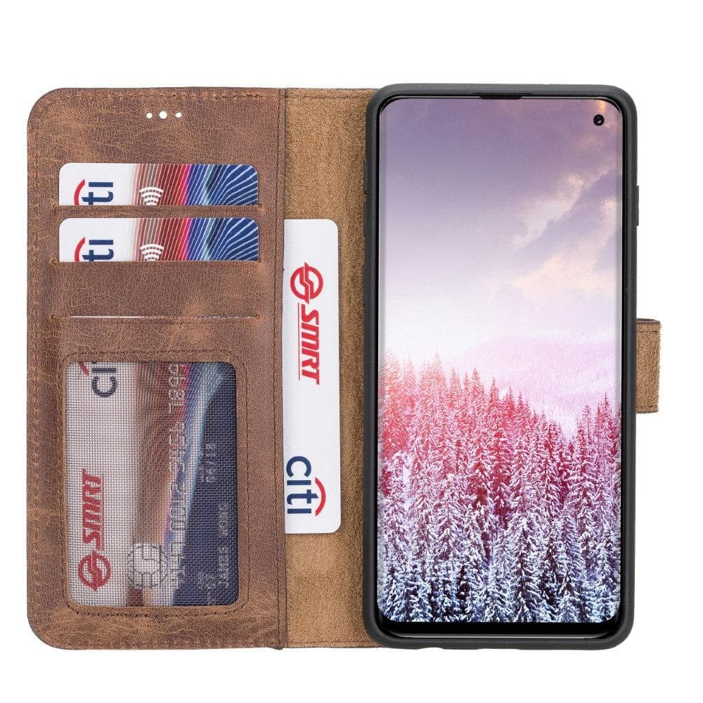 Magic Samsung Galaxy S10 / S10 5G Leather Detachable Wallet Case