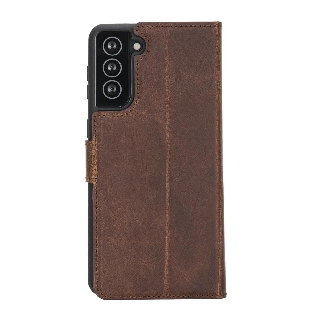 Magic Samsung Galaxy S21 Ultra Leather Detachable Wallet Case