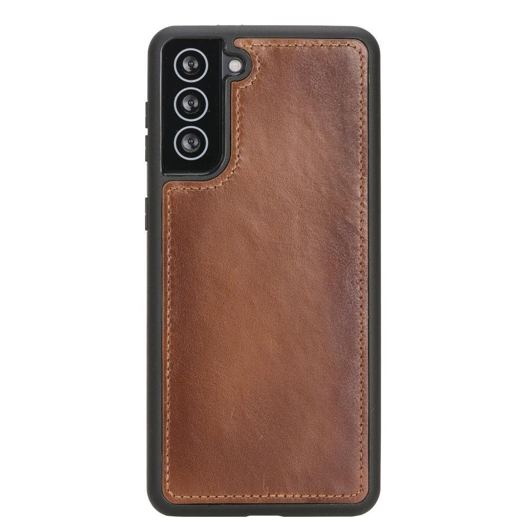 Magic Samsung Galaxy S21 Ultra Leather Detachable Wallet Case