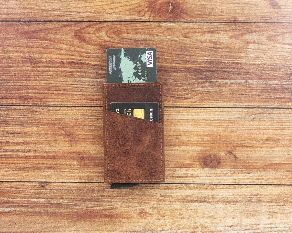 Torres Leather Pop-up Card Holder