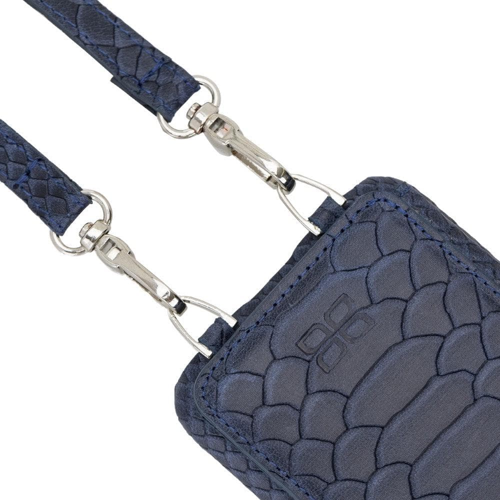 Saff iPhone 11 Pro Max Leather Case with Shoulder Strap