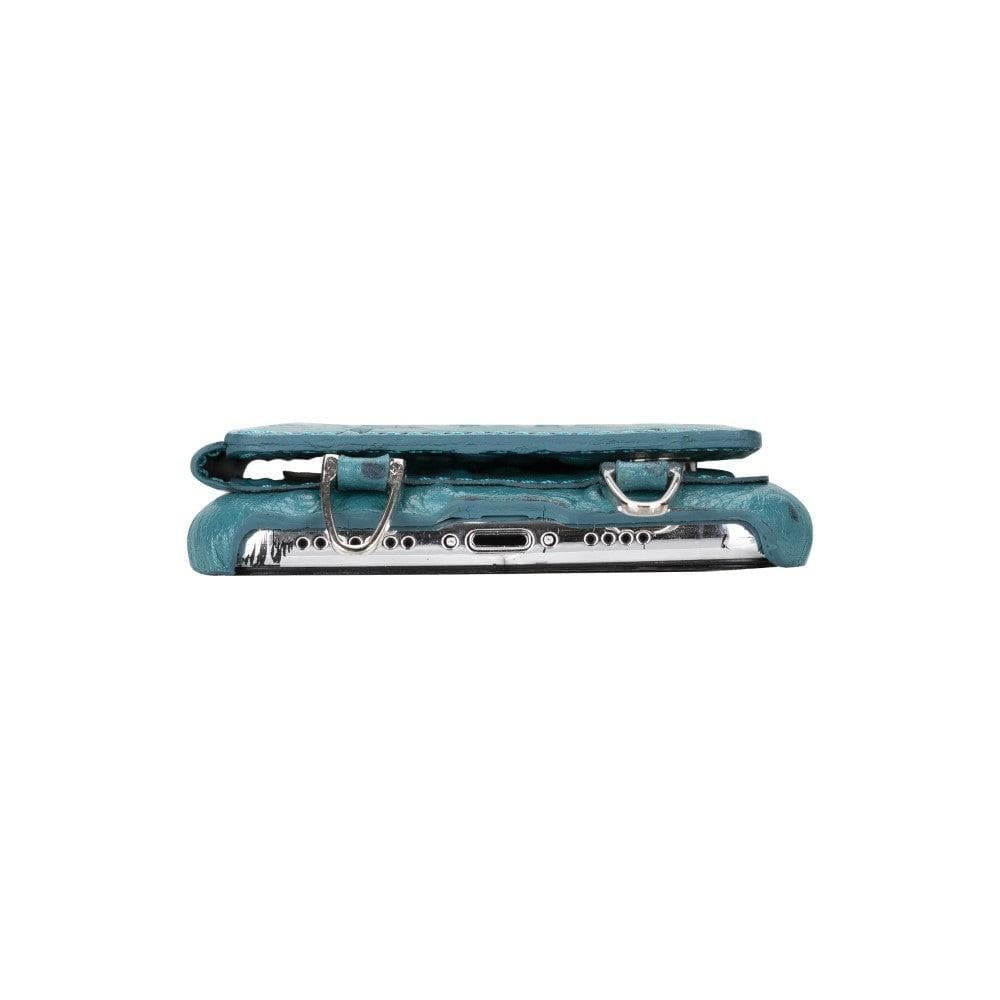 Saff iPhone 11 Pro Max Leather Case with Shoulder Strap