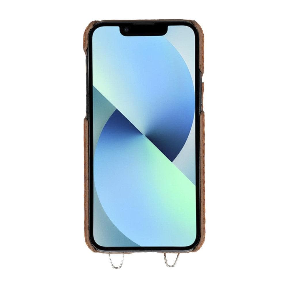 Saff iPhone 11 Pro Max Leather Case with Shoulder Strap