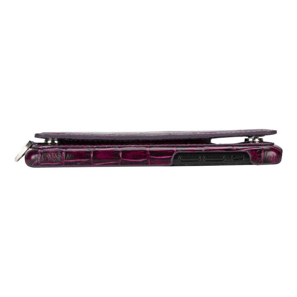 Saff iPhone 11 Pro Max Leather Case with Shoulder Strap