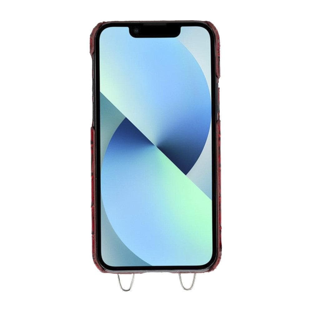 Saff iPhone 11 Pro Max Leather Case with Shoulder Strap