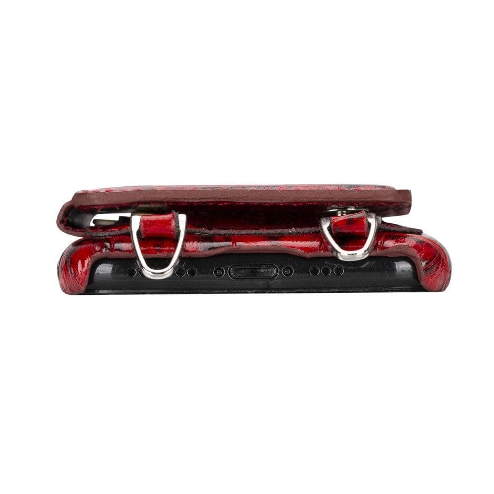 Saff iPhone 11 Pro Max Leather Case with Shoulder Strap