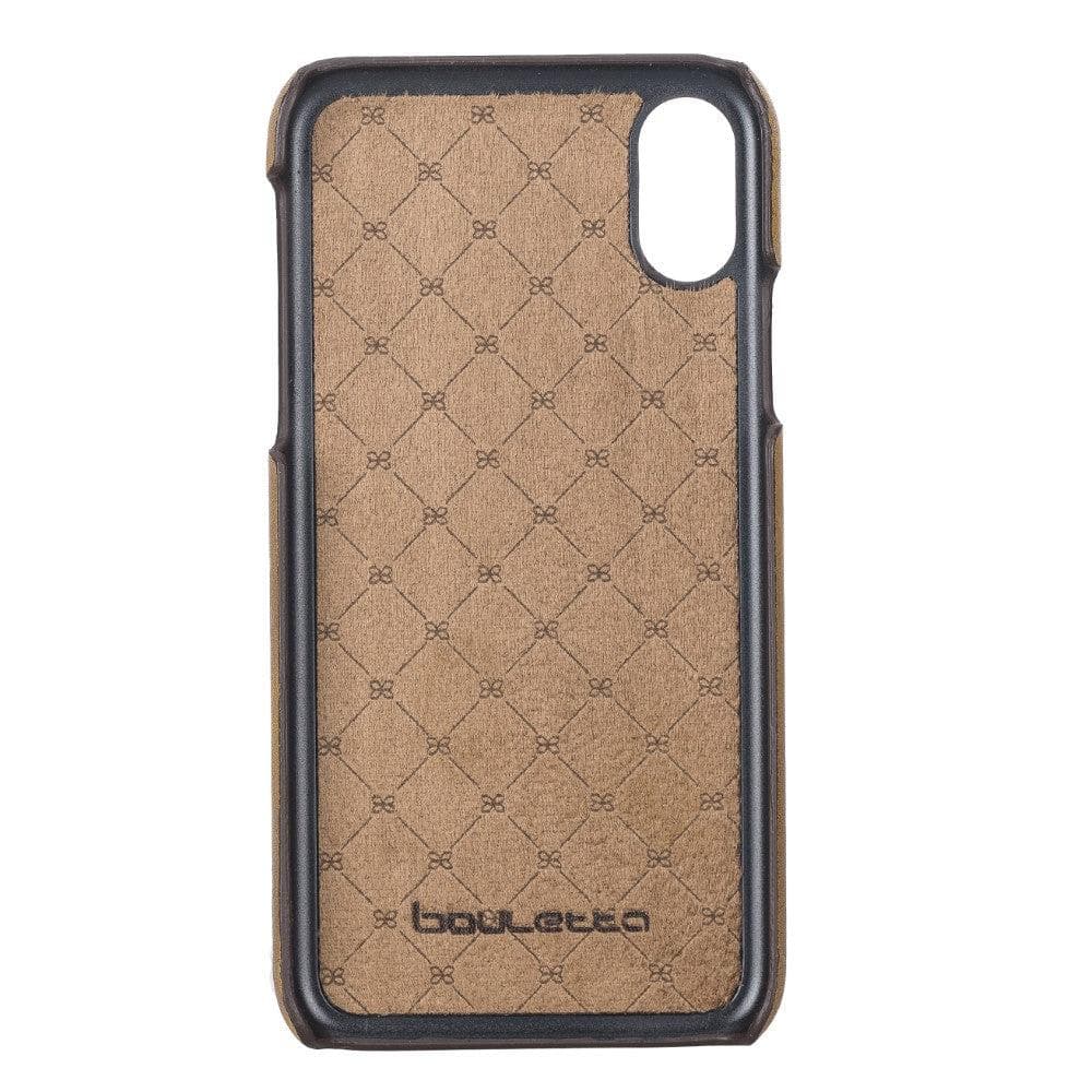 Ultimate Jacket iPhone X / XS Leather Case with Card Holder