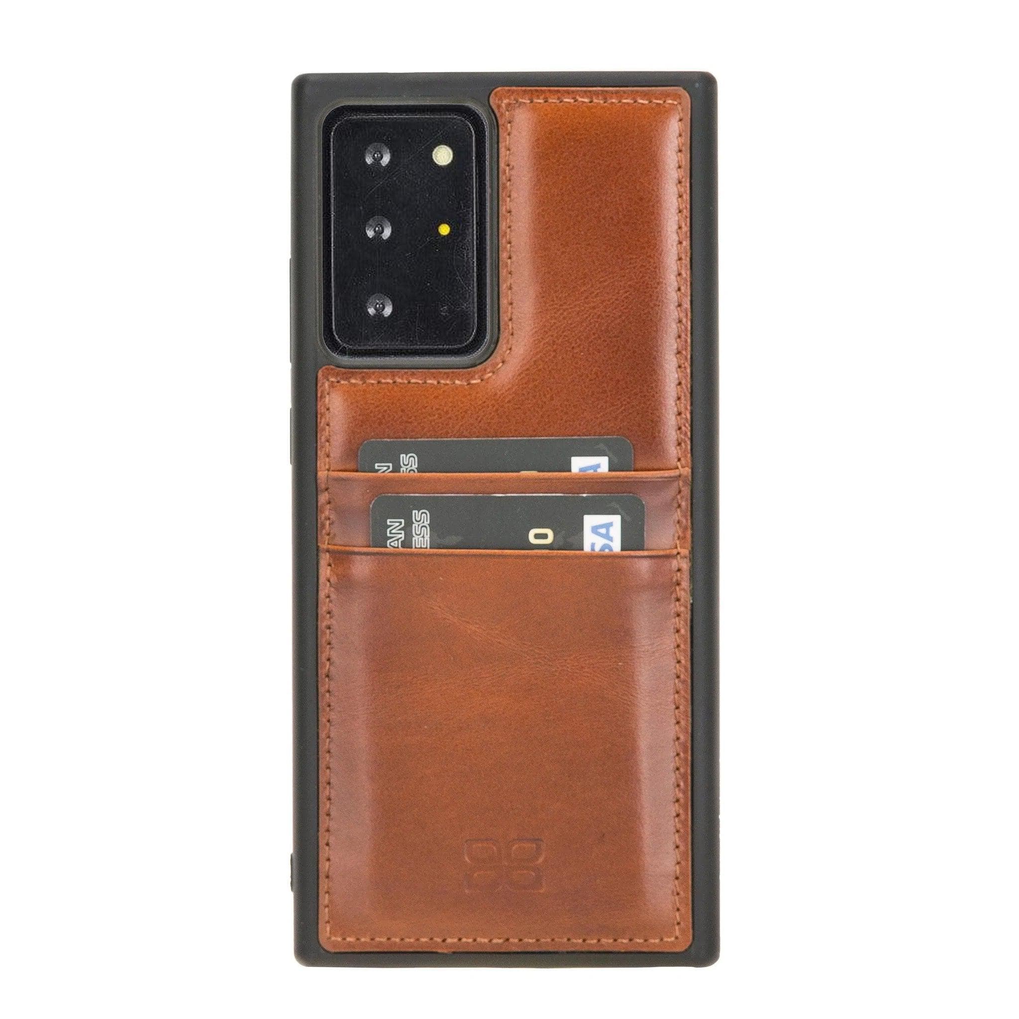 Flex Cover Leather Samsung Galaxy Note 20 Case with Card Holder