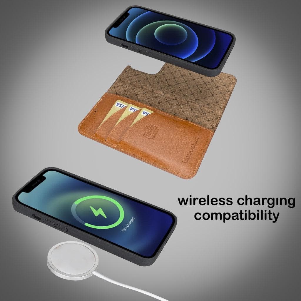 Magic iPhone 13 Pro Leather Detachable Wallet Case