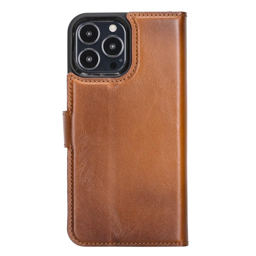 Magic iPhone 13 Pro Max Leather Detachable Wallet Case