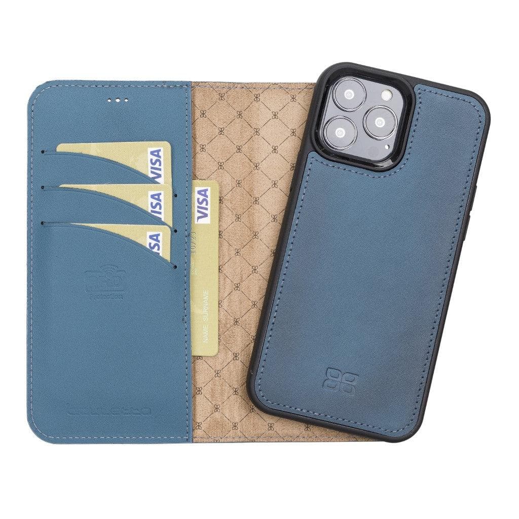 Magic iPhone 13 Pro Max Leather Detachable Wallet Case