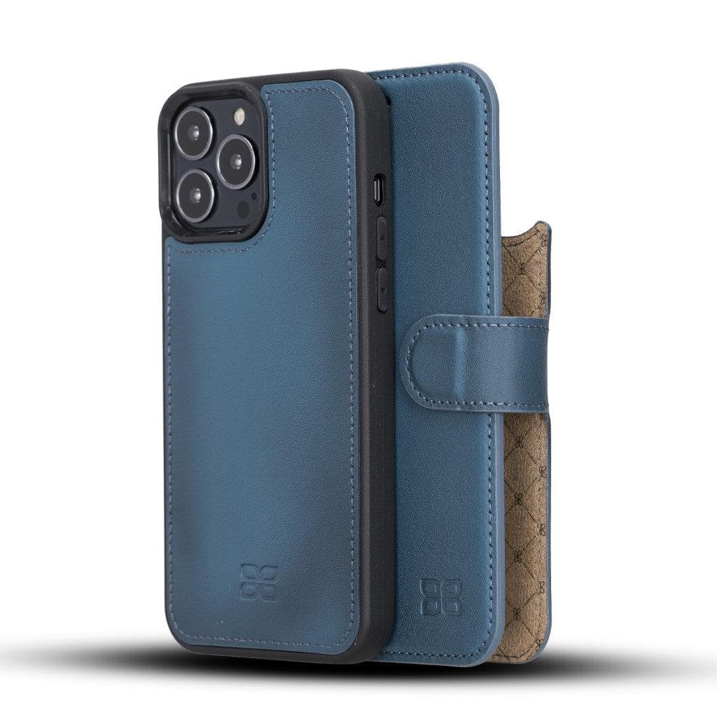 Magic iPhone 13 Pro Max Leather Detachable Wallet Case