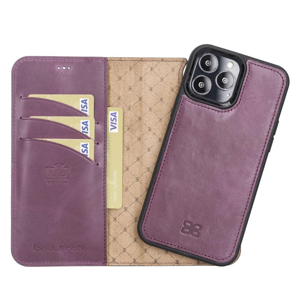 Magic iPhone 13 Mini Leather Detachable Wallet Case