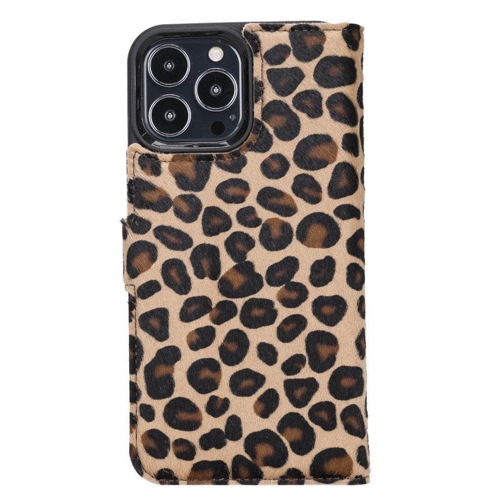 Magic iPhone 13 Pro Max Leather Detachable Wallet Case