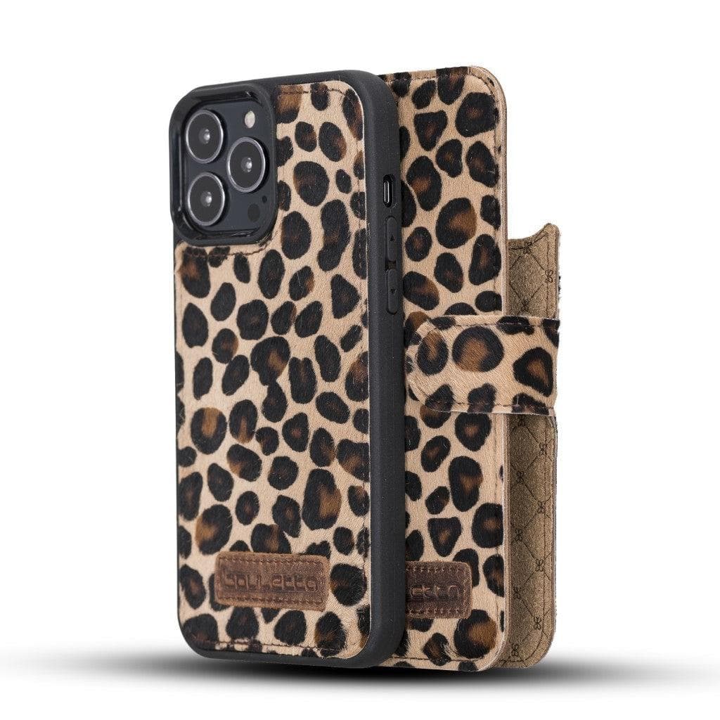 Magic iPhone 13 Pro Max Leather Detachable Wallet Case