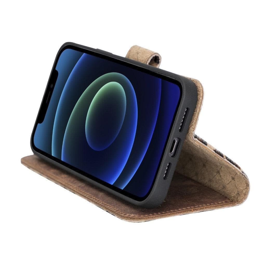 Magic iPhone 13 Pro Max Leather Detachable Wallet Case