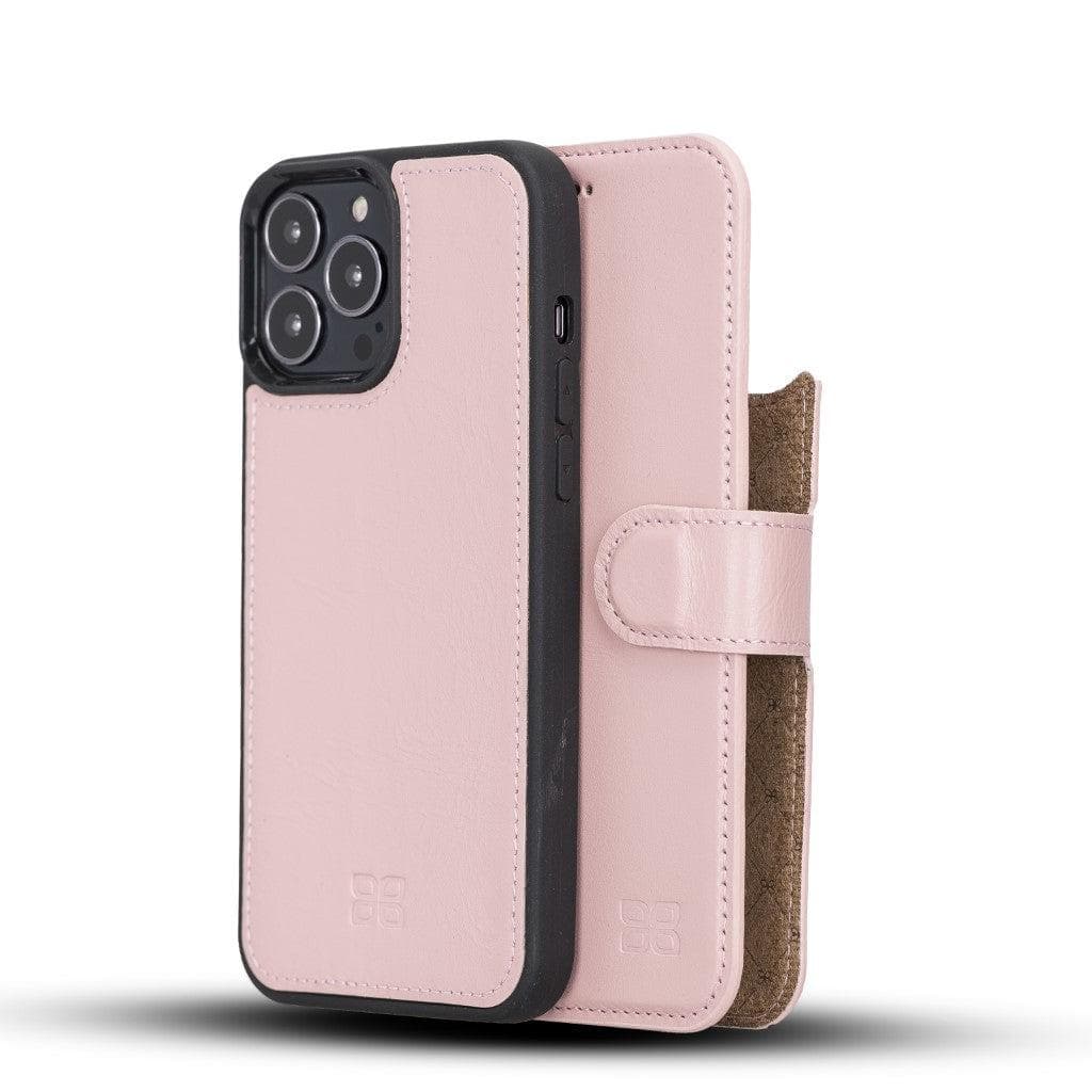 Magic iPhone 13 Pro Max Leather Detachable Wallet Case
