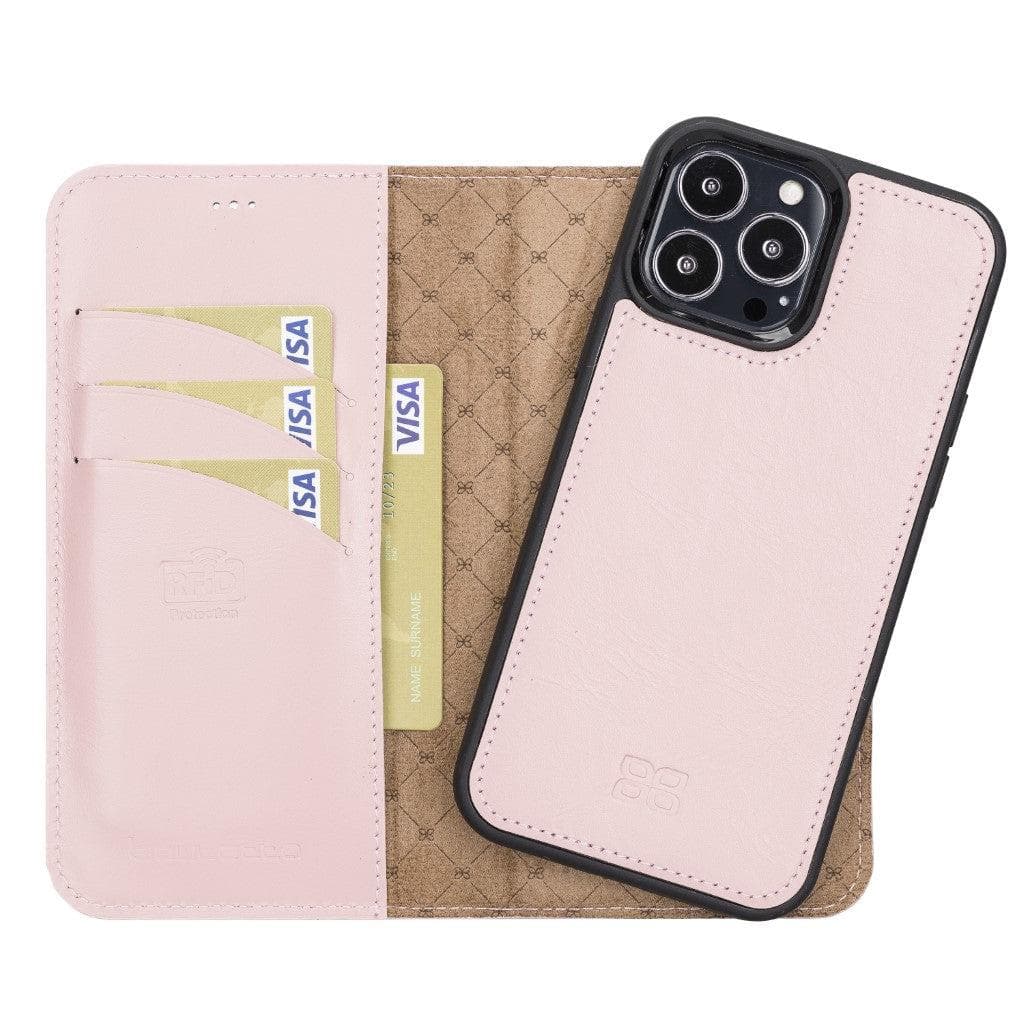 Magic iPhone 13 Pro Max Leather Detachable Wallet Case