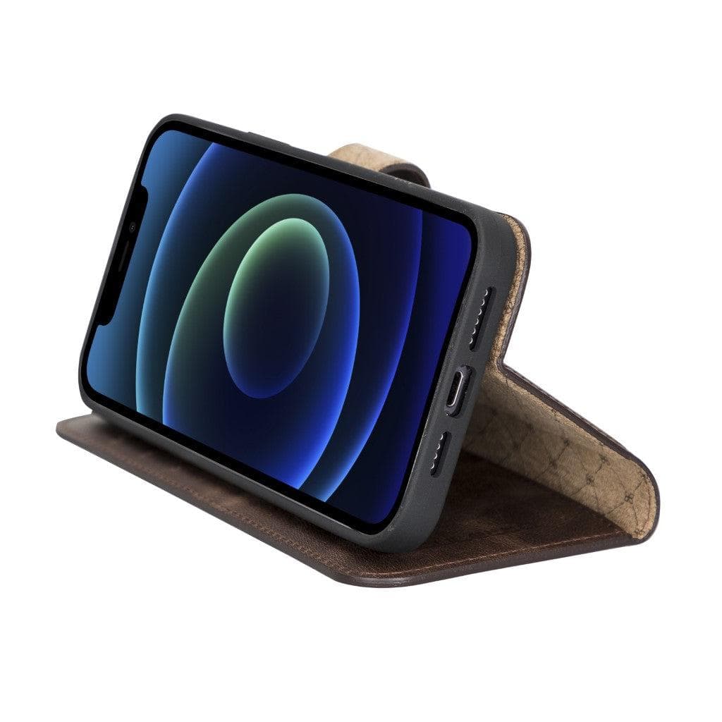 Magic iPhone 13 Pro Max Leather Detachable Wallet Case
