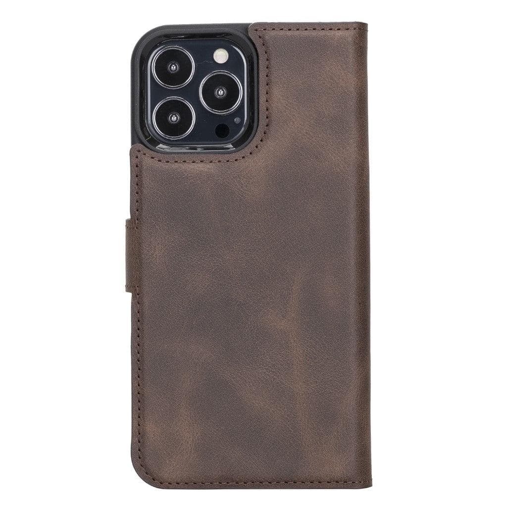 Magic iPhone 13 Pro Max Leather Detachable Wallet Case