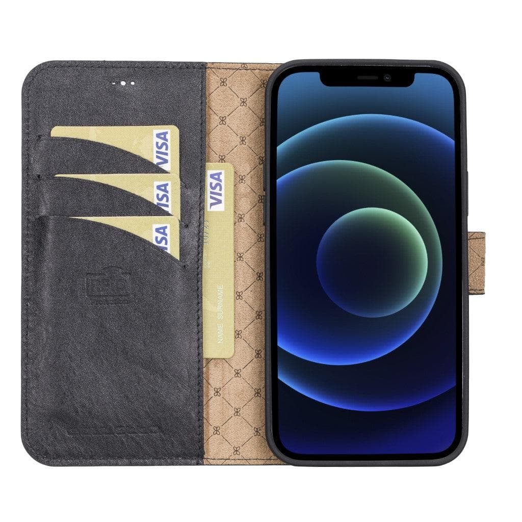 Magic iPhone 13 Pro Max Leather Detachable Wallet Case