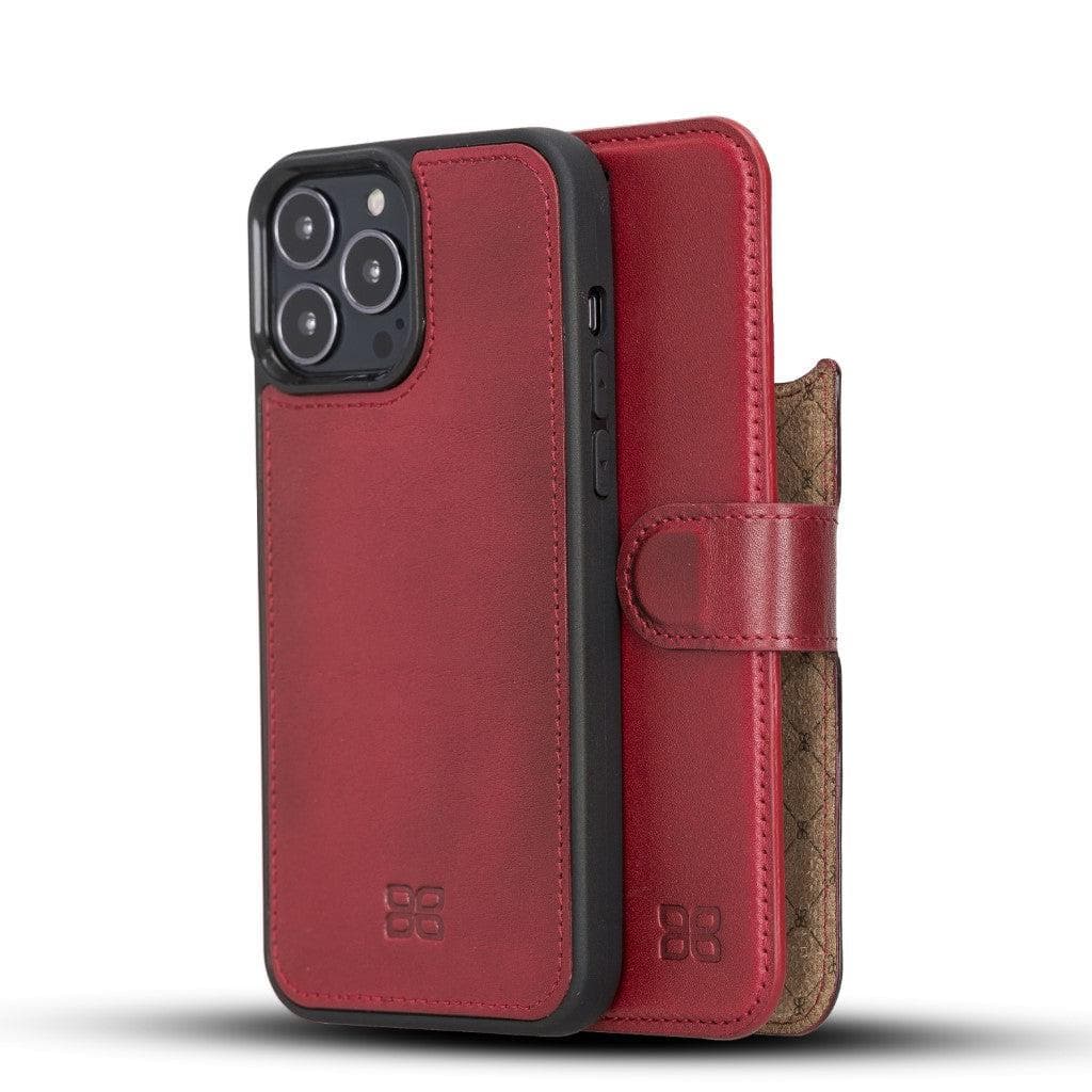 Magic iPhone 13 Pro Max Leather Detachable Wallet Case