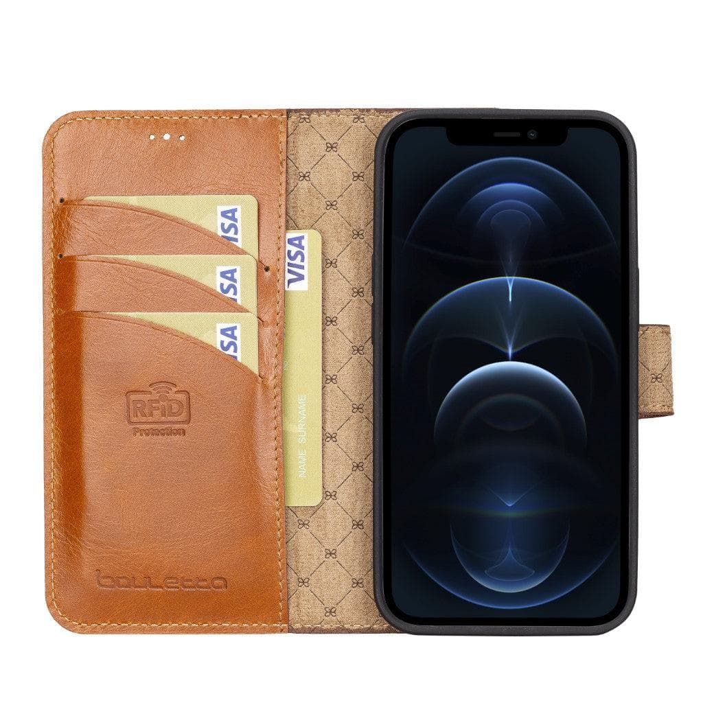 Magic iPhone 13 Pro Max Leather Detachable Wallet Case