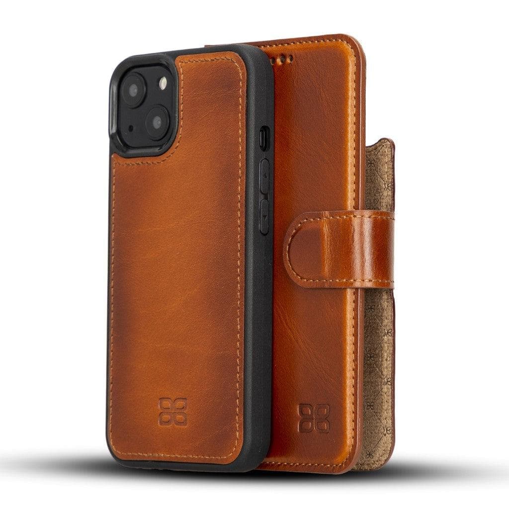 Magic iPhone 13 Pro Max Leather Detachable Wallet Case