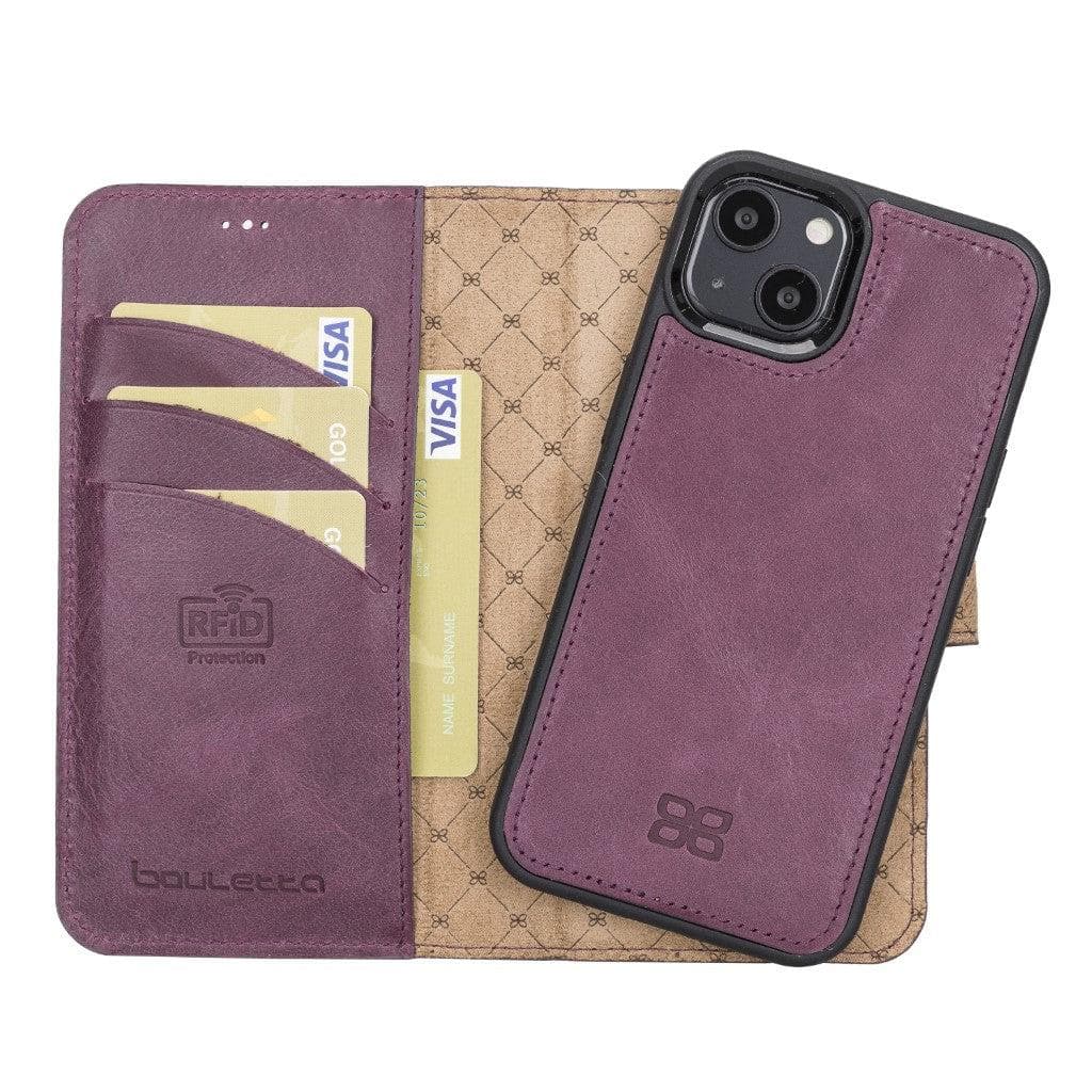 Magic iPhone 13 Pro Max Leather Detachable Wallet Case