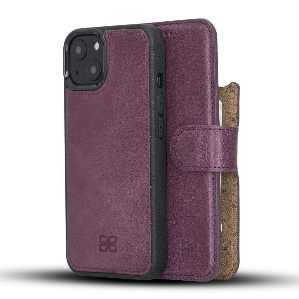 Magic iPhone 13 Pro Max Leather Detachable Wallet Case