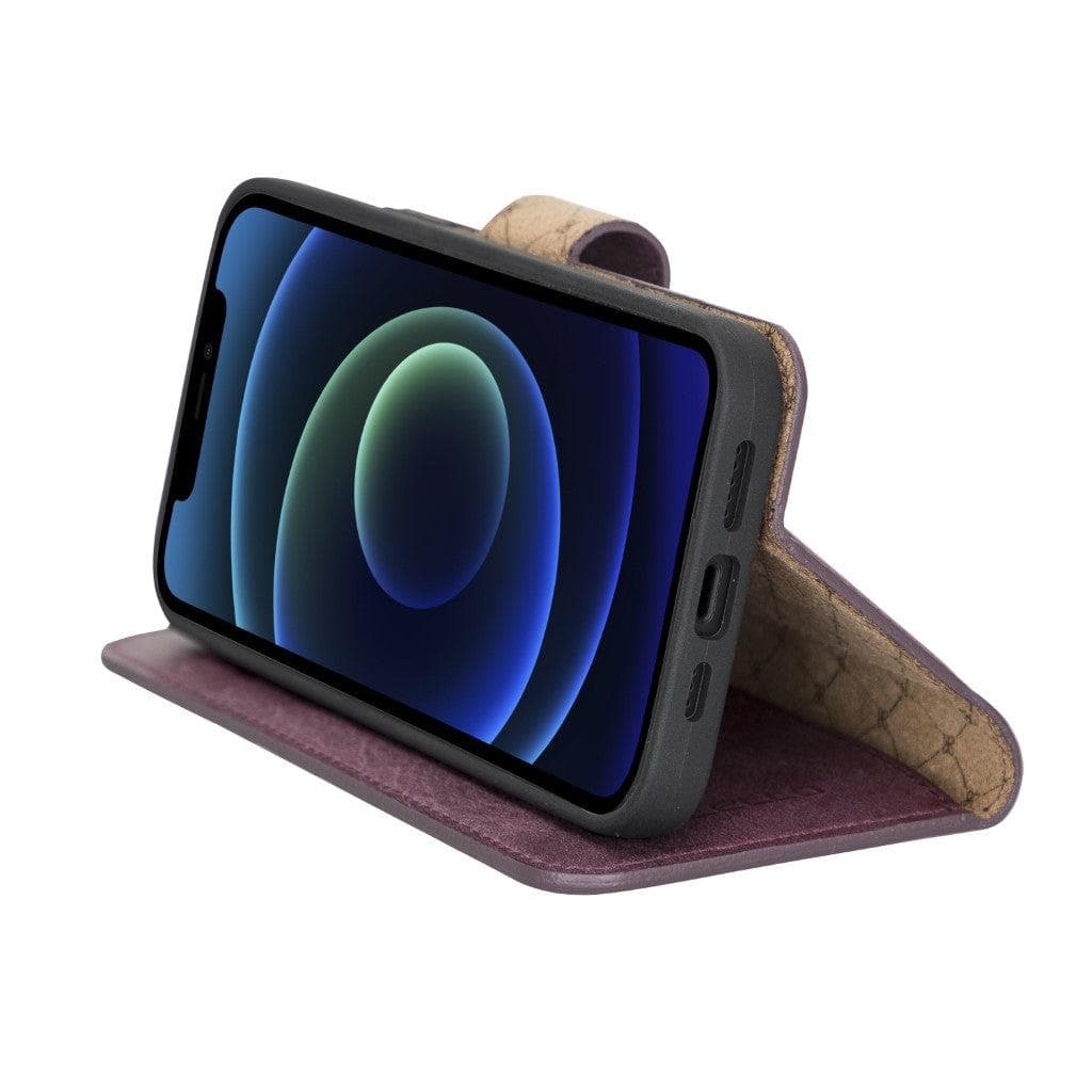 Magic iPhone 13 Pro Max Leather Detachable Wallet Case