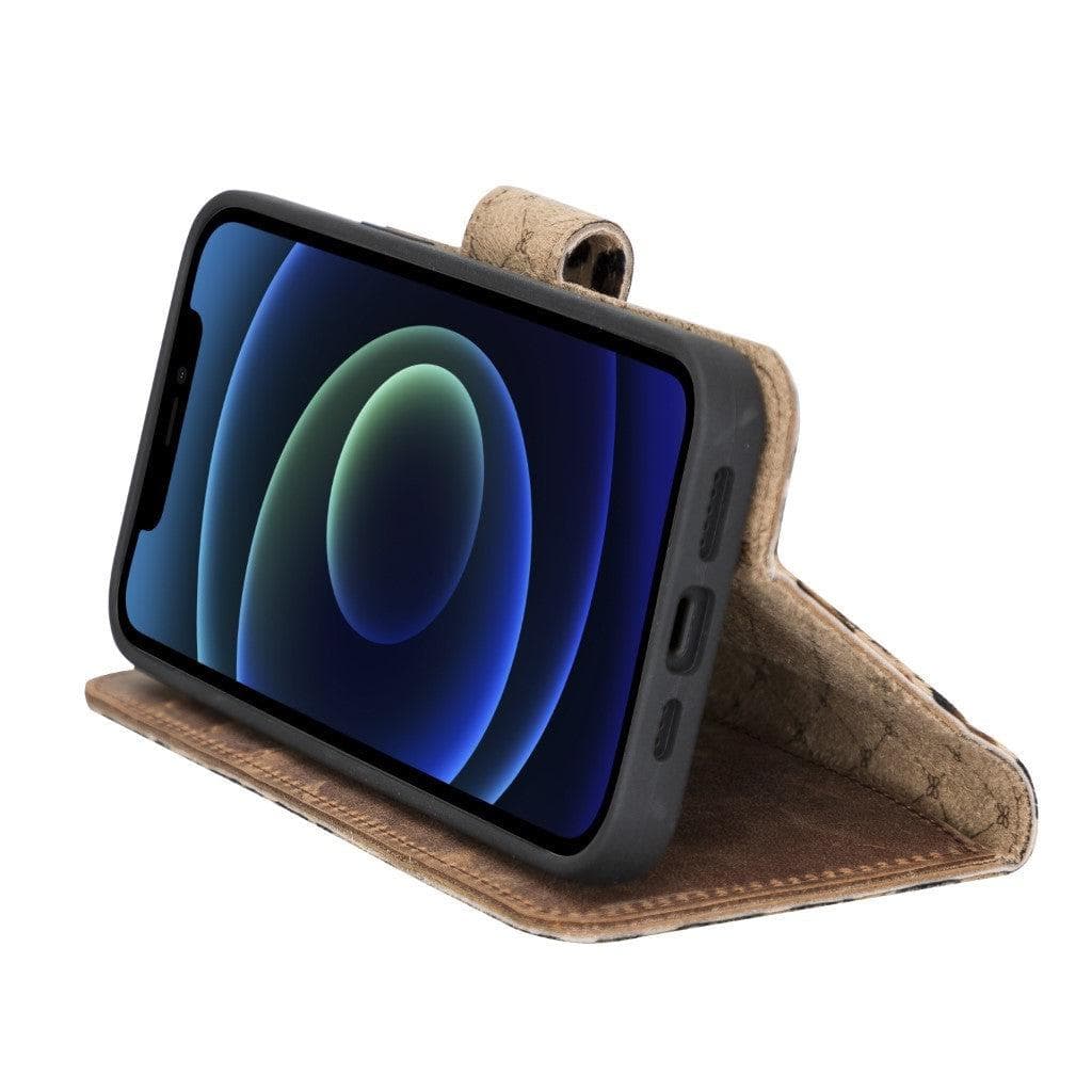 Magic iPhone 13 Pro Max Leather Detachable Wallet Case