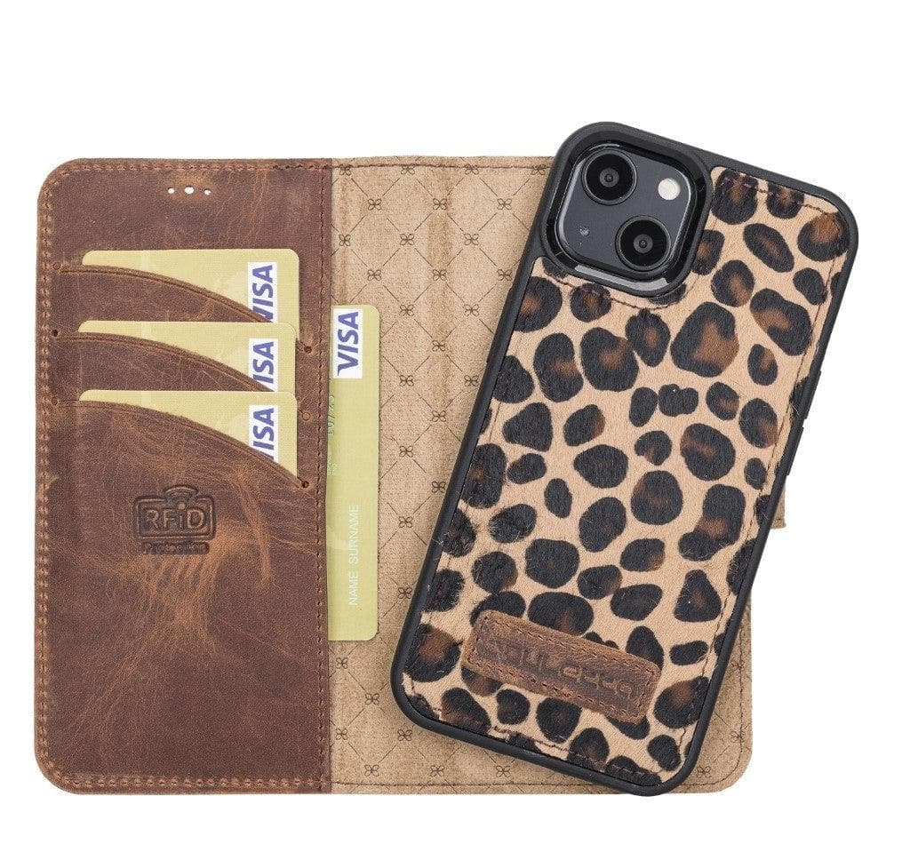 Magic iPhone 13 Pro Max Leather Detachable Wallet Case