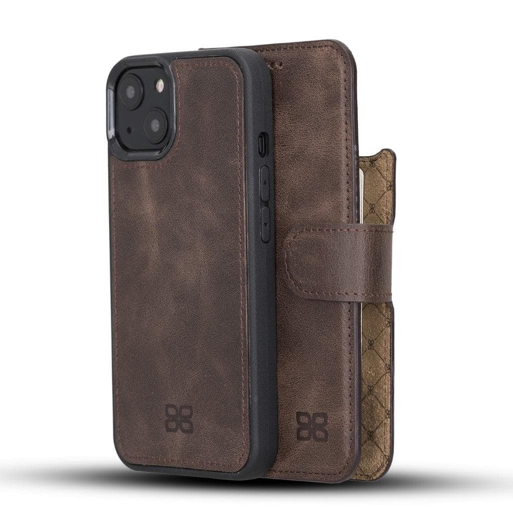 Magic iPhone 13 Pro Max Leather Detachable Wallet Case