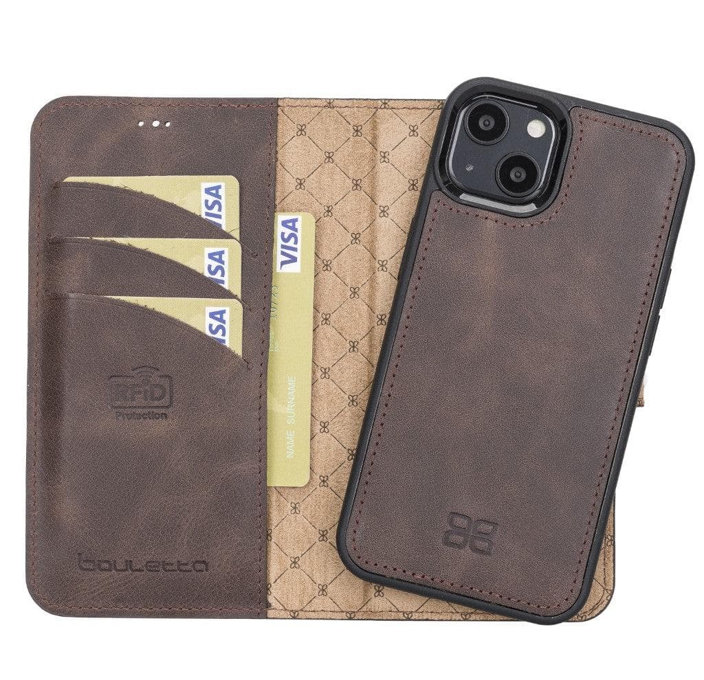 Magic iPhone 13 Pro Max Leather Detachable Wallet Case