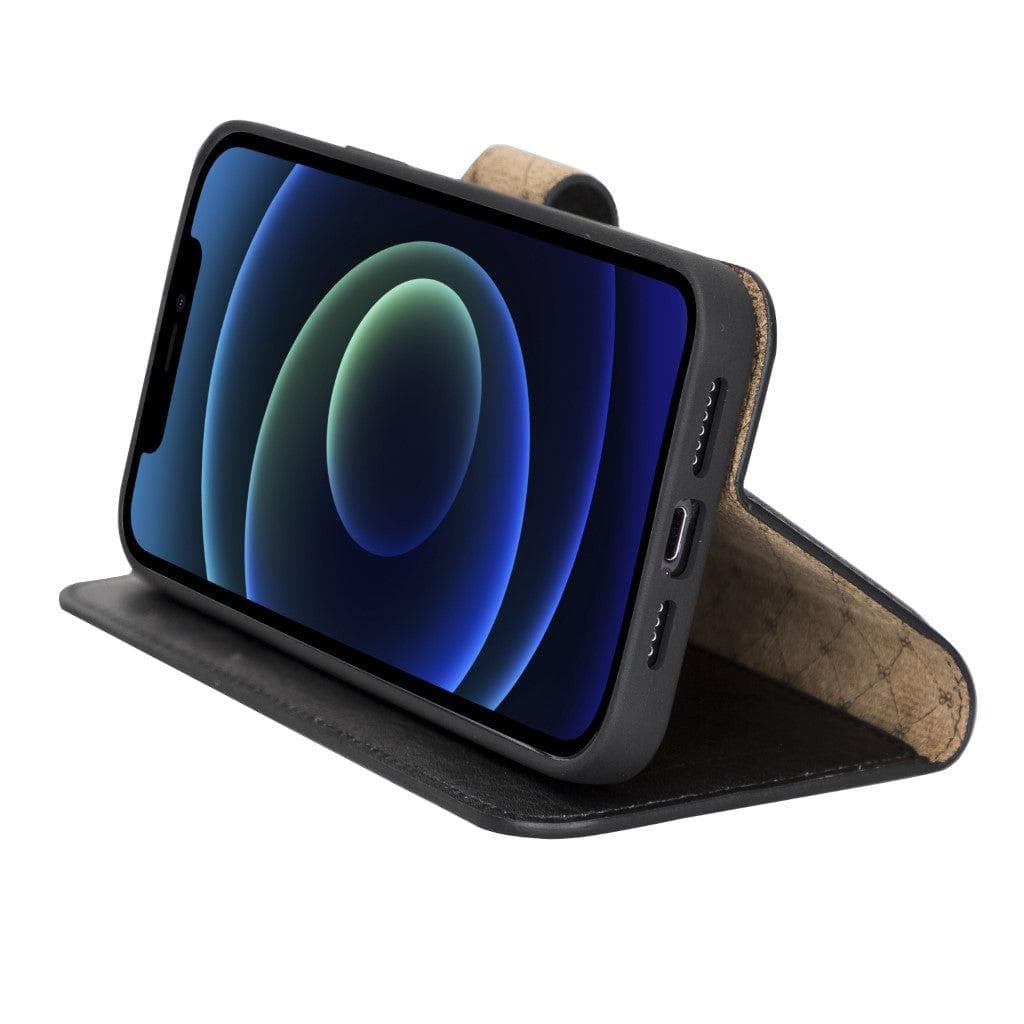 Magic iPhone 13 Pro Max Leather Detachable Wallet Case