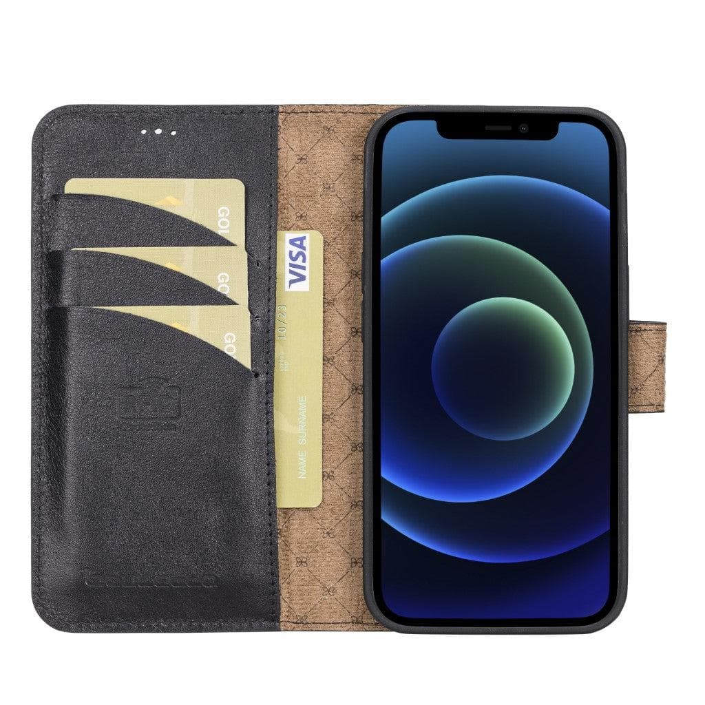 Magic iPhone 13 Pro Max Leather Detachable Wallet Case