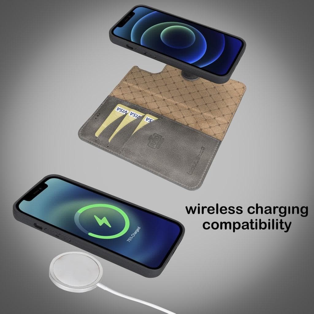 Magic iPhone 13 Mini Leather Detachable Wallet Case