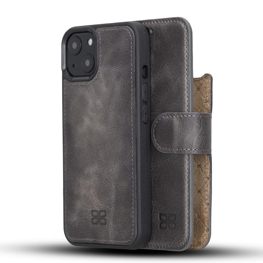 Magic iPhone 13 Pro Max Leather Detachable Wallet Case