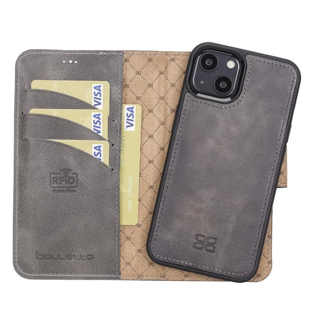 Magic iPhone 13 Pro Max Leather Detachable Wallet Case