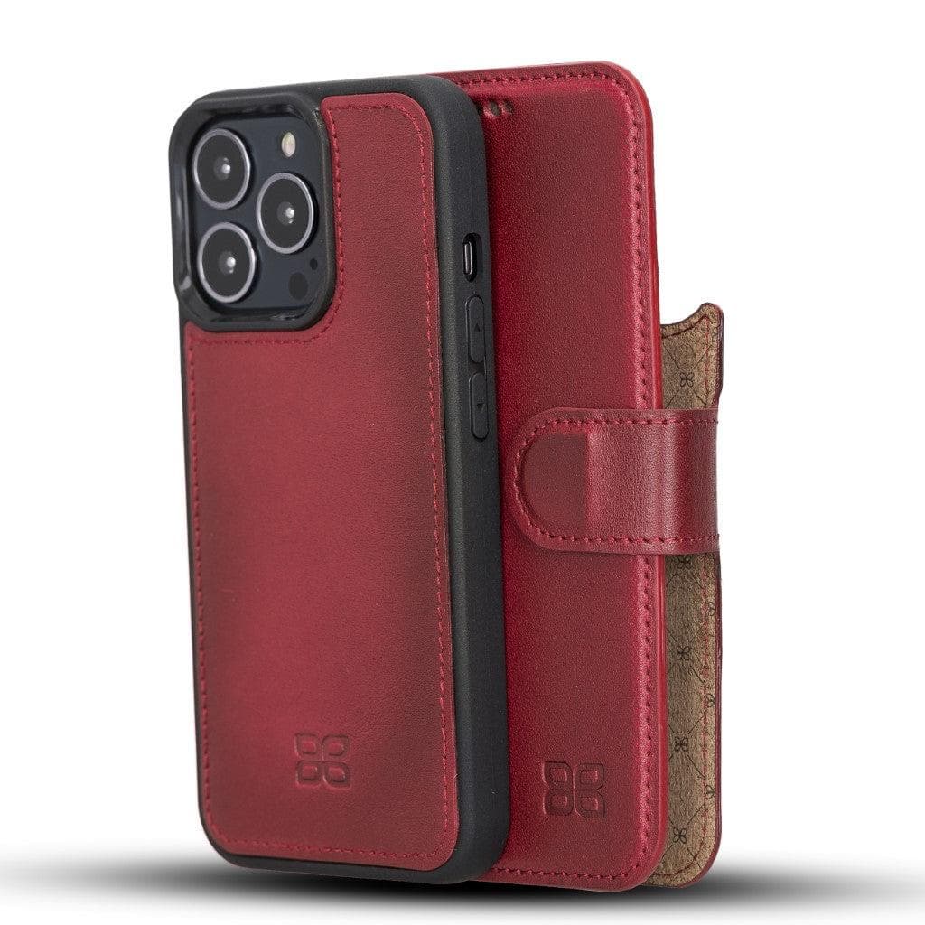 Magic iPhone 13 Pro Max Leather Detachable Wallet Case