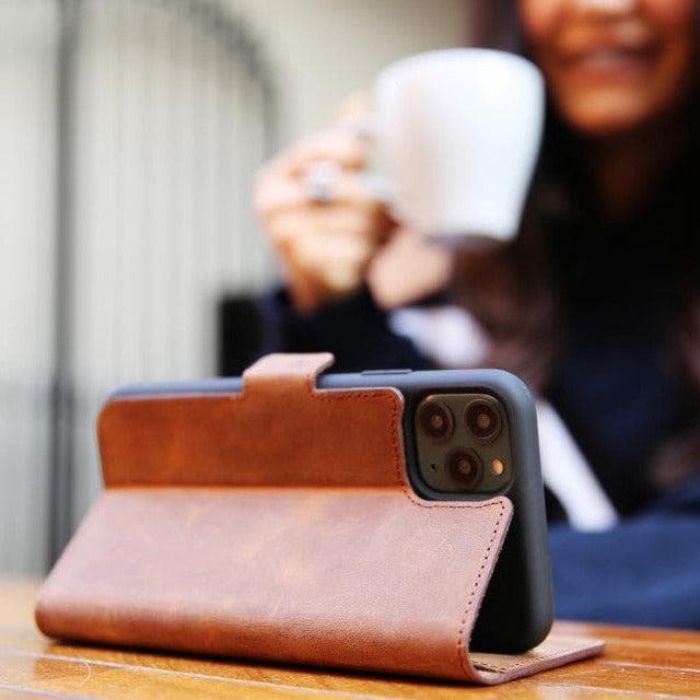 Magic iPhone 13 Pro Max Leather Detachable Wallet Case