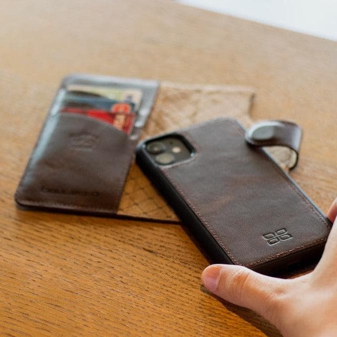 Magic iPhone 13 Pro Max Leather Detachable Wallet Case