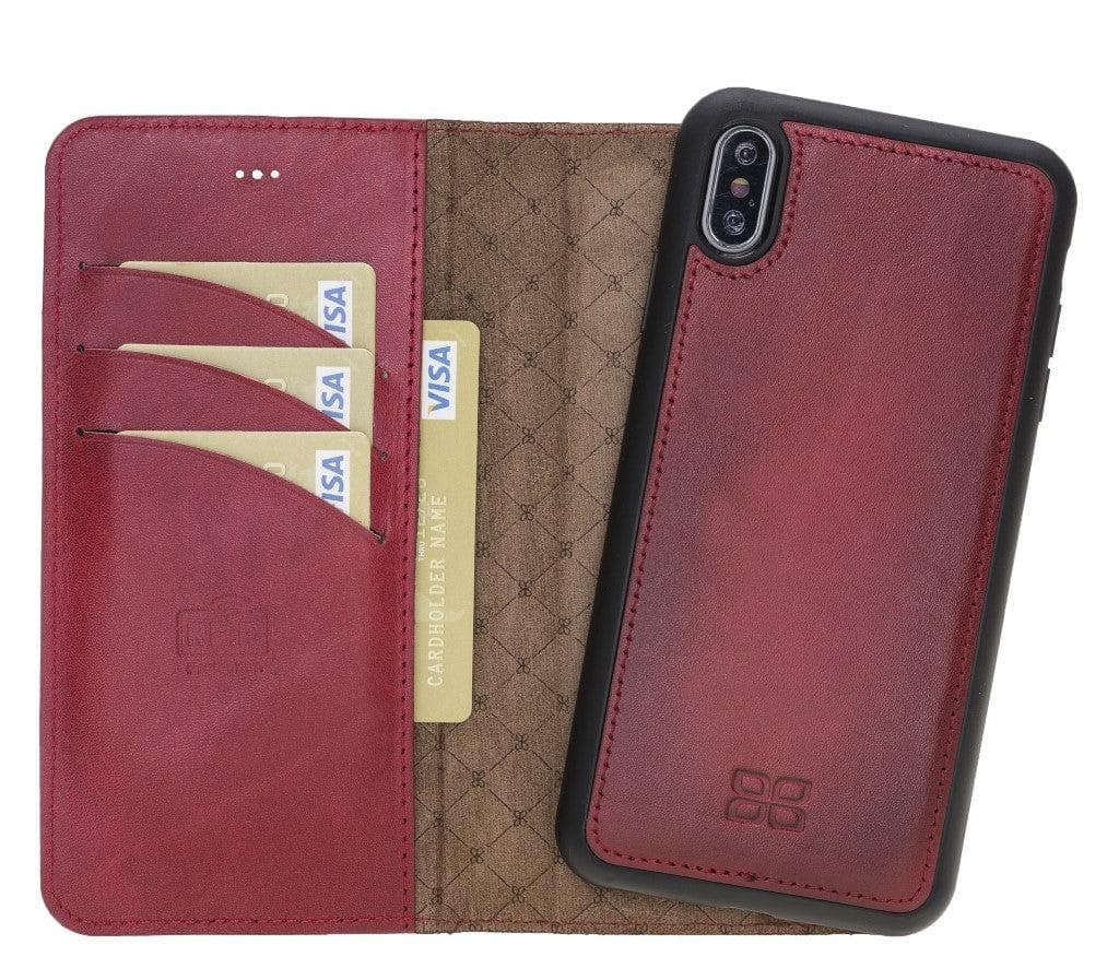 Magic iPhone X / XS Detachable Leather Wallet Case