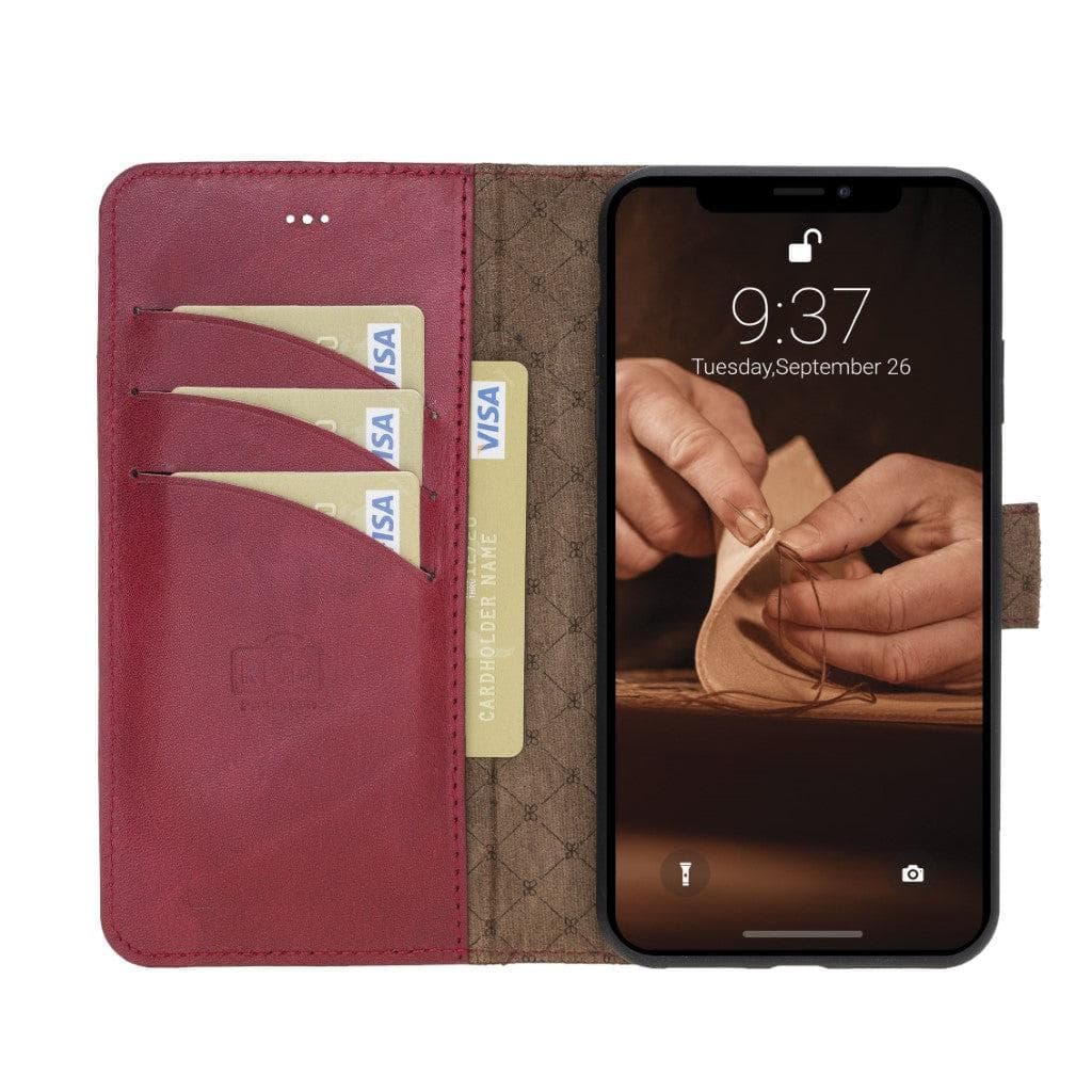 Magic iPhone XS Max Detachable Leather Wallet Case