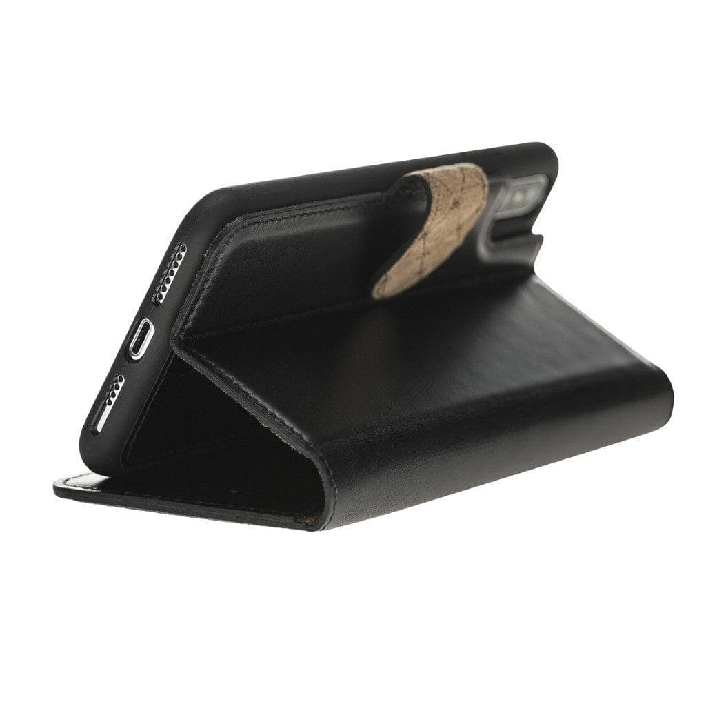 Magic iPhone X / XS Detachable Leather Wallet Case