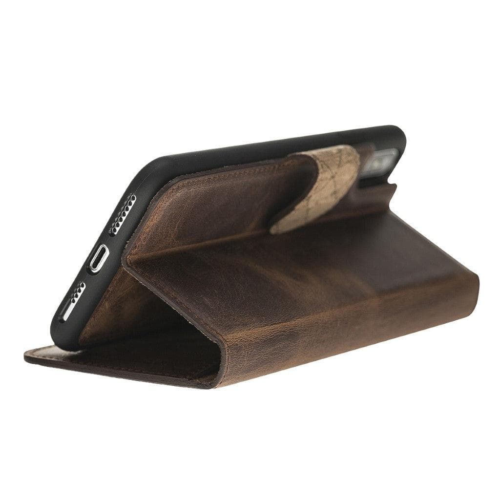 Magic iPhone X / XS Detachable Leather Wallet Case