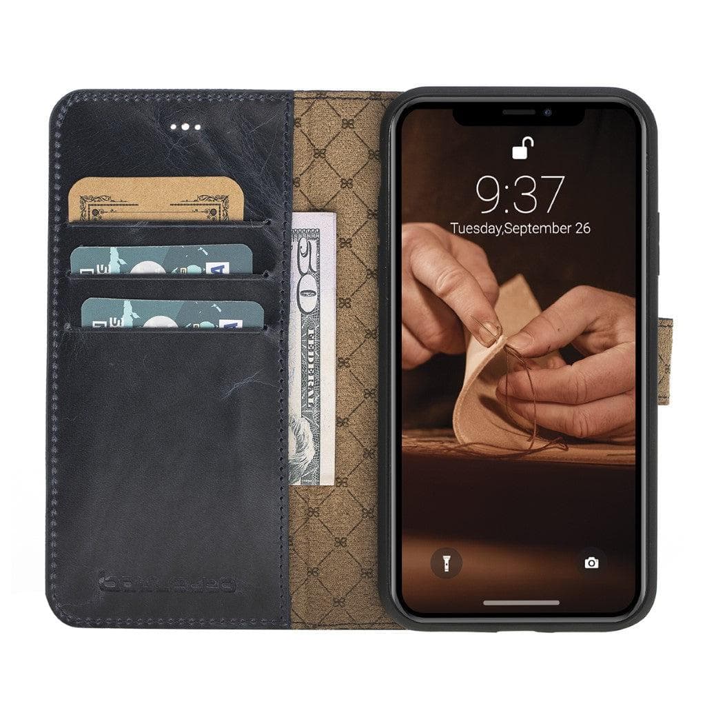 Magic iPhone X / XS Detachable Leather Wallet Case