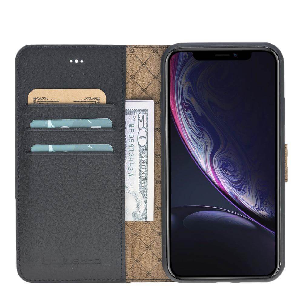 Magic iPhone X / XS Detachable Leather Wallet Case