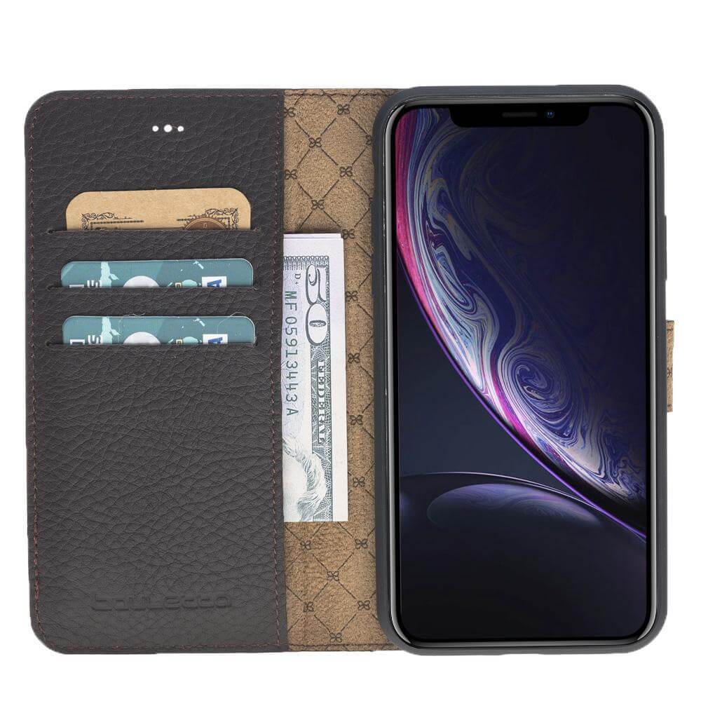 Magic iPhone X / XS Detachable Leather Wallet Case